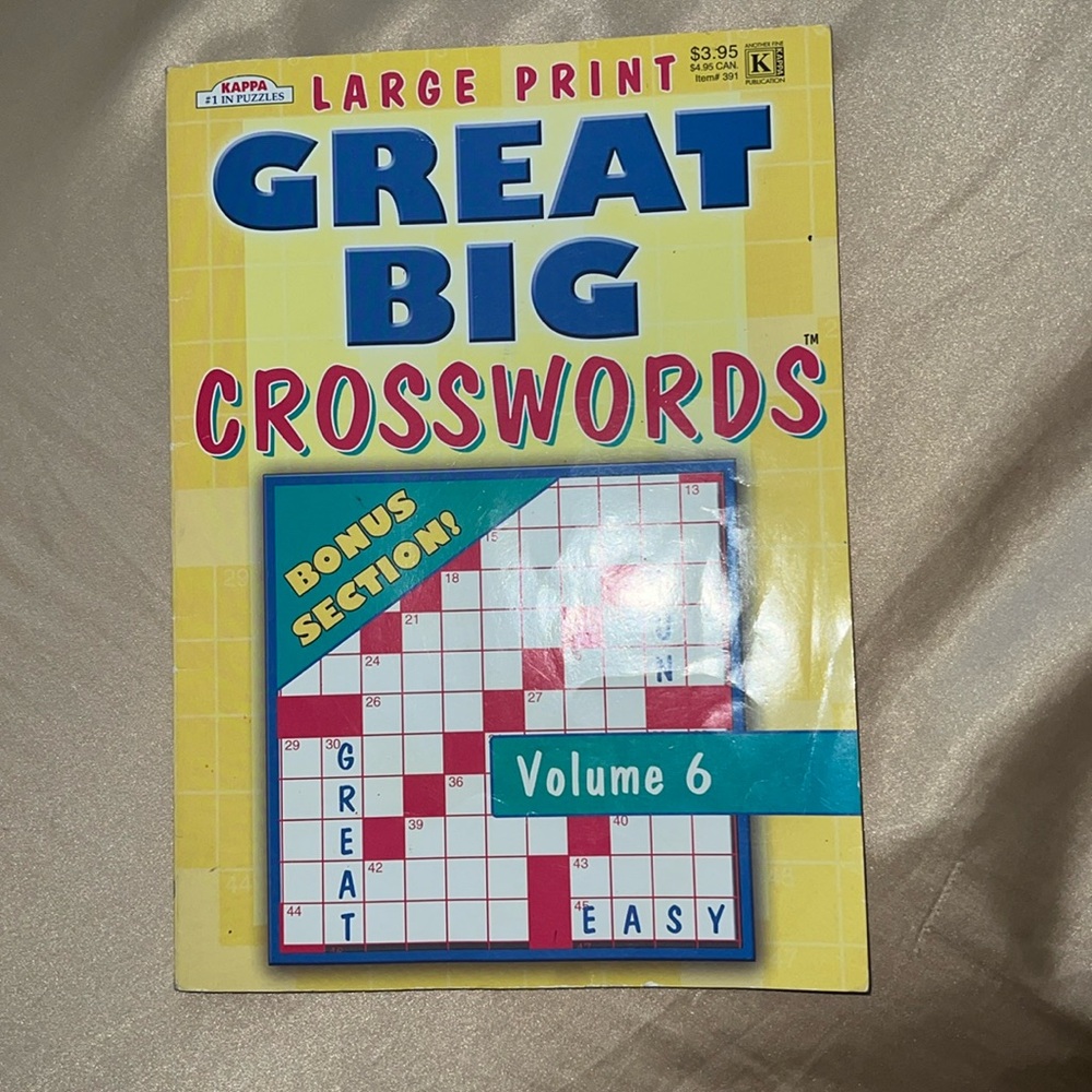 Crossword Puzzle Book